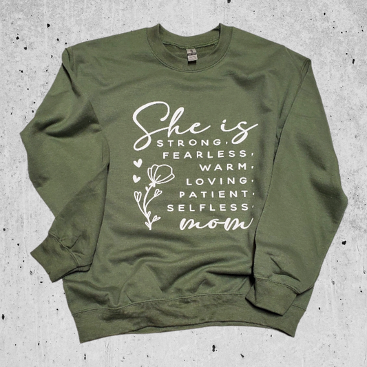 She is Strong Sweatshirt